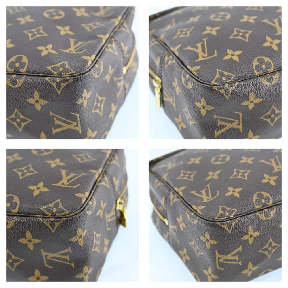 Authentic LOUIS VUITTON Trousse Toilette 28Monogram Cosmetic Pouch bsj245-121125 - Picture 7 of 15